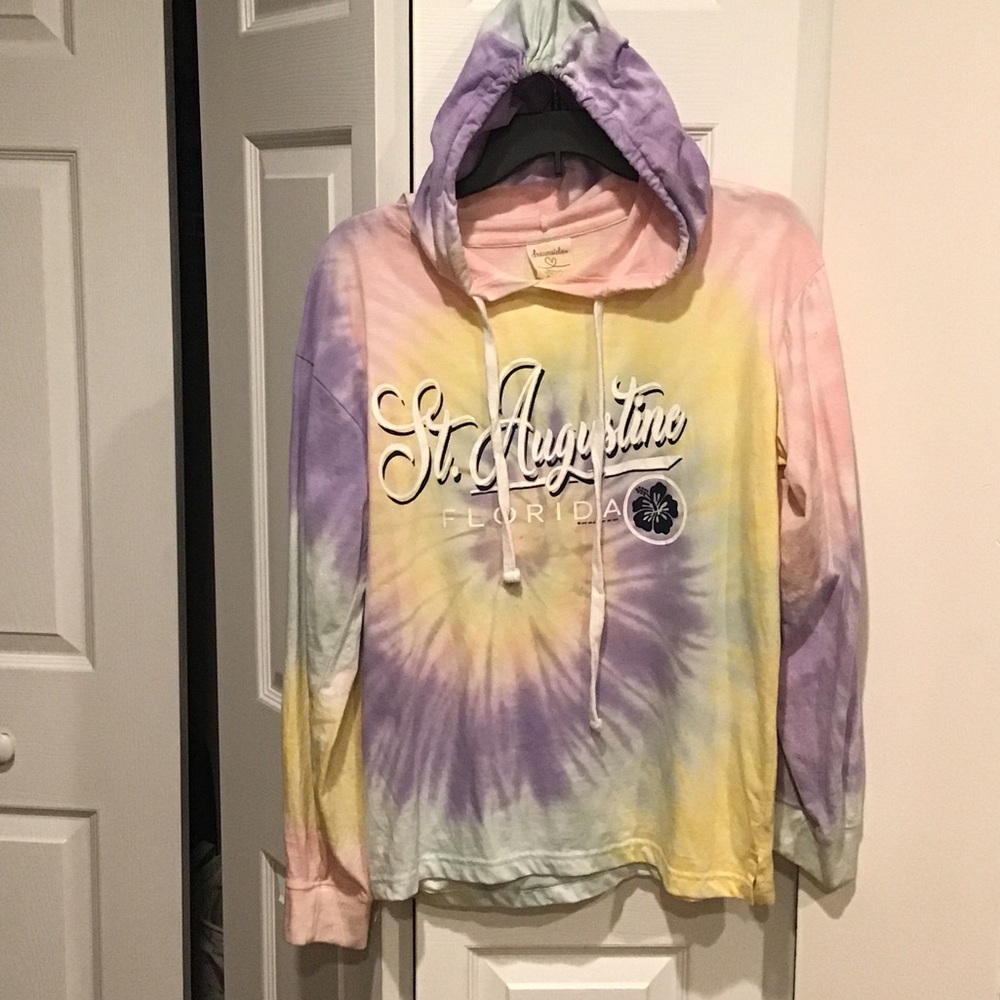 Tye dye hoodie medium